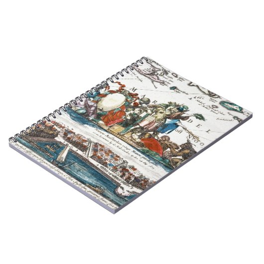 NEW AMSTERDAM, 1673 NOTIZBLOCK (Linke Seite)