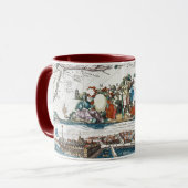 NEW AMSTERDAM, 1673 TASSE (Vorderseite Links)