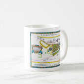 New- Amsterdamkarte, 1661 Kaffeetasse (VorderseiteRechts)