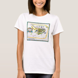 New- Amsterdamkarte, 1661 T-Shirt