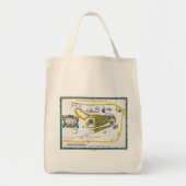 New- Amsterdamkarte, 1661 Tragetasche (Vorne)