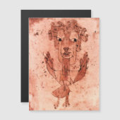 New Angel von Paul Klee Magnetkarte (Vorne/Hinten)