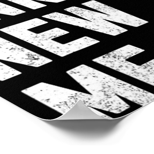 New Ankle, New Me! Funny Ankle Replacement Surgery Poster (Ecke)