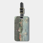 New Archangel, Russland (Sitka) Malerei Gepäckanhänger (Vorderseite vertikal)