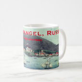 New Archangel, Russland (Sitka) Malerei Kaffeetasse (VorderseiteRechts)