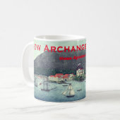 New Archangel, Russland (Sitka) Malerei Kaffeetasse (Vorderseite Links)