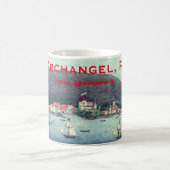 New Archangel, Russland (Sitka) Malerei Kaffeetasse (Mittel)