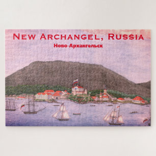 New Archangel, Russland (Sitka) Malerei Puzzle