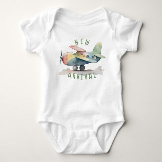"New Arrival" Baby Strampler