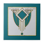 New Art Deco Keramik Tile Fliese (Vorderseite)