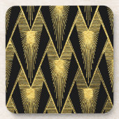 New Art Deco Style (Set von 6) Getränkeuntersetzer (Vorderseite)