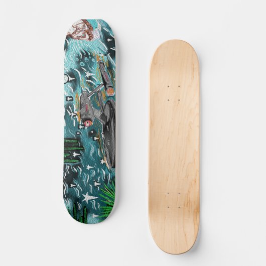 New Art Tarot Skatedeck Skateboard (Vorderseite)