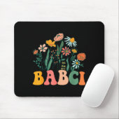 New Babci Wildflower First Birthday & Baby Sho Mousepad (Mit Mouse)