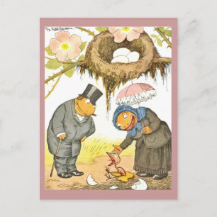 New Baby Bird Ankündigungspostkarte