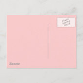 New Baby Bird Ankündigungspostkarte (Rückseite)