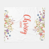 New Baby Blanket Fleecedecke (Vorderseite (Horizontal))