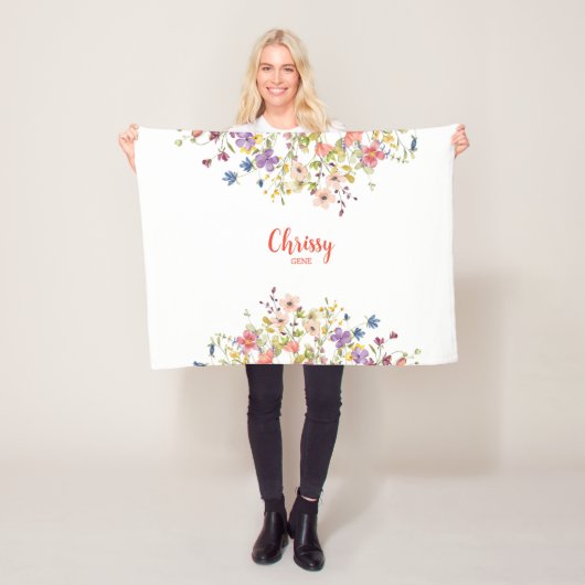 New Baby Blanket Fleecedecke (Beispiel)