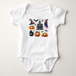 new baby born, custom baby name, Halloween  Strampler