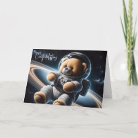 New Baby Boy Astronaut Teddy Bear