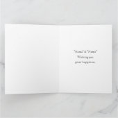 New Baby Boy Twins Karte (Innenseite)