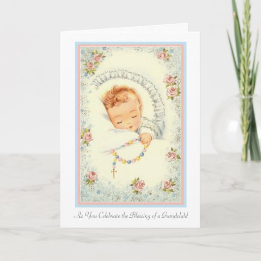 New Baby Grandchild Großeltern Karte (Vorderseite)