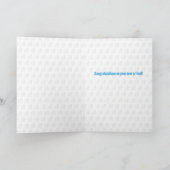 New Baby Grandson Card Ankündigung (Innenseite)