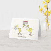 New Baby Greetings Card Karte (Gelbe Blume)