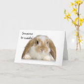 NEW BABY=JEMANDER, DER KUDLE/LIEBE KARTE (Gelbe Blume)