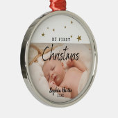 New Baby Metal Ornament (Rechts)