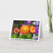 New Baby: Mother, Father, Baby Karte (Rückseite)