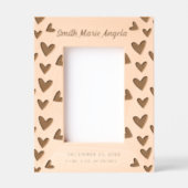 New Baby Newborn Geschenkartikel Geätzte Rahmen (Vorderseite)