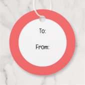 New Baby Teddy Bears Geschenkanhänger (Rückseite)