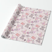 New Baby Teddy Bears Geschenkpapier (Ungerollt)