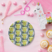 New Baby Yellow Duckie Pappteller (Party)