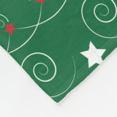 NEW Babys 1. Weihnachts-Keepake-FOTO Blankie Fleecedecke (Ecke)
