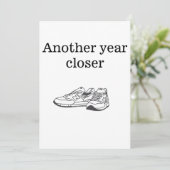 New Balance Geburtstagskarte Ankündigung (Stehend Vorderseite)