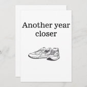 New Balance Geburtstagskarte Ankündigung (Vorne/Hinten)