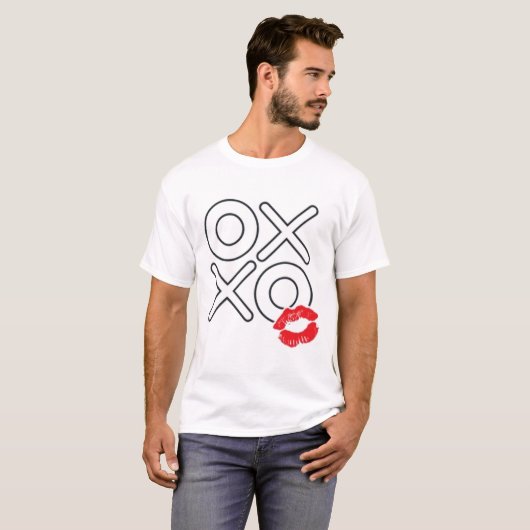 New Basic T-Shirt For Men XOXO (Vorne ganz)