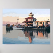 New Basin Canal Lighthouse, New Orleans Poster (Vorne)