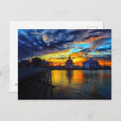 New Basin Canal Lighthouse Postkarte (Vorne/Hinten)