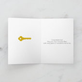 New Beach House gratuliert Karte (Innenseite)