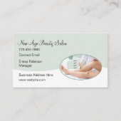 New Beauty Skin Salon Business Cards Visitenkarte (Vorderseite)