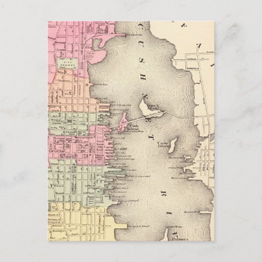 New Bedford 2 Postkarte (Vorderseite)