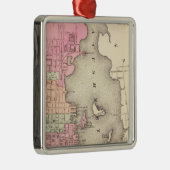 New-Bedford 2 Silbernes Ornament (Rechts)