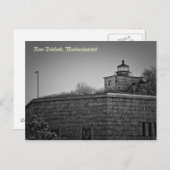 New Bedford Fort Taber Postcard Postkarte (Vorne/Hinten)