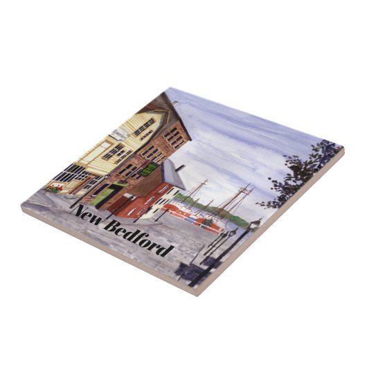 New Bedford Massachusetts New England Malerei Fliese (Seite)