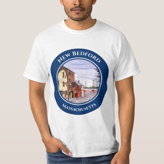 New Bedford Massachusetts New England T-Shirt (Vorderseite)