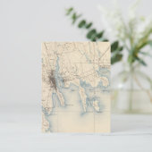 New Bedford, Massachusetts Postkarte (Stehend Vorderseite)