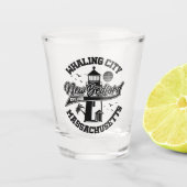 New Bedford, Massachusetts Schnapsglas (Vorderseite)