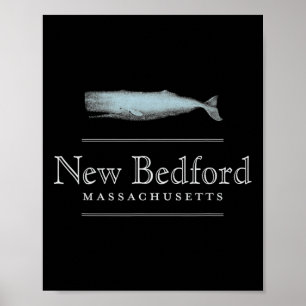 New Bedford Massachusetts Vintage-Wal-Design Poster